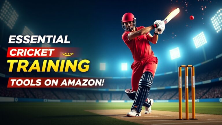 Guaranteed Results! Essential Cricket Training Tools on Amazon for Champions